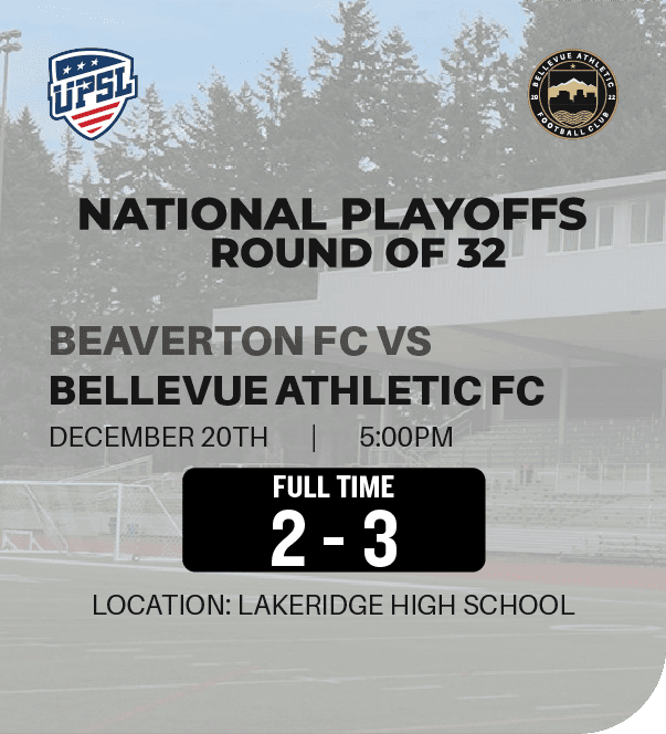 Vs BeavertonFC